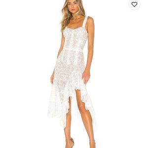 REVOLVE Bronx and Banco Tiffany Blanc Dress White